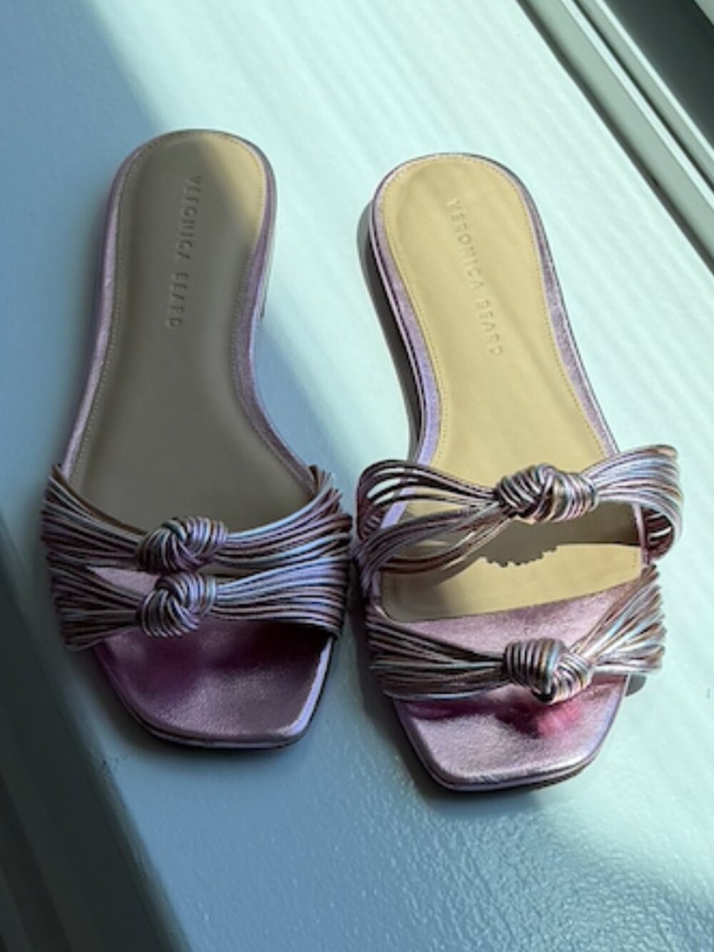 Veronica Brand Slip-on Pink Shoe | US 9